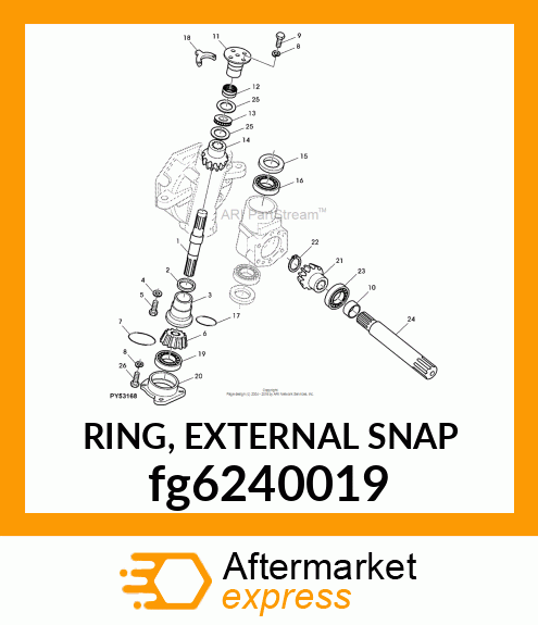 RING, EXTERNAL SNAP fg6240019