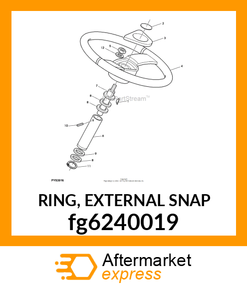 RING, EXTERNAL SNAP fg6240019