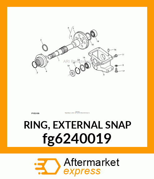 RING, EXTERNAL SNAP fg6240019