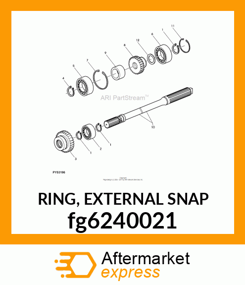 RING, EXTERNAL SNAP fg6240021