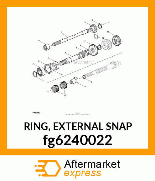 RING, EXTERNAL SNAP fg6240022