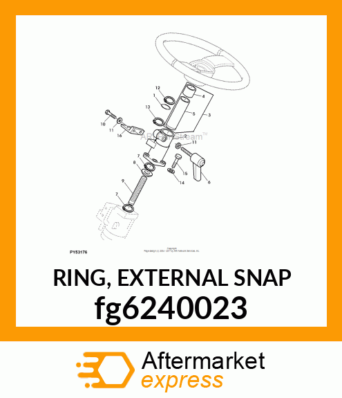 RING, EXTERNAL SNAP fg6240023