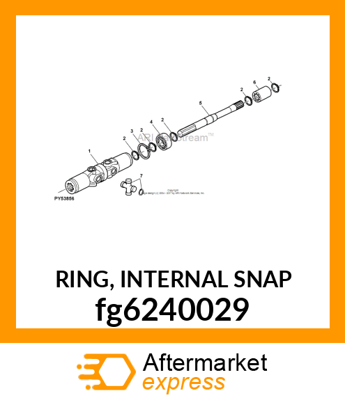 RING, INTERNAL SNAP fg6240029