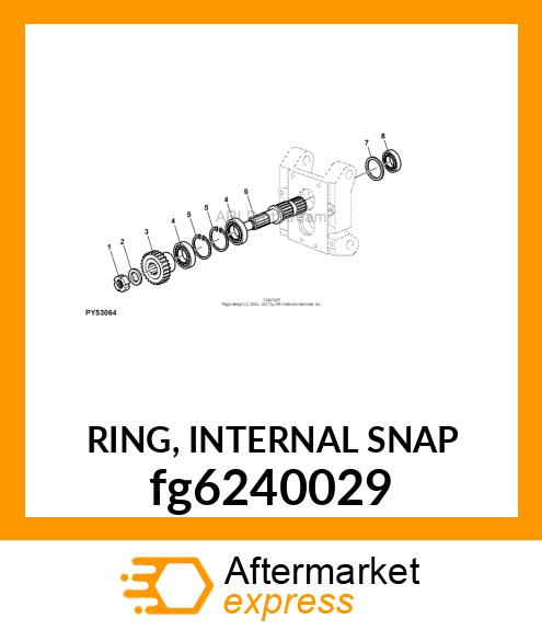 RING, INTERNAL SNAP fg6240029