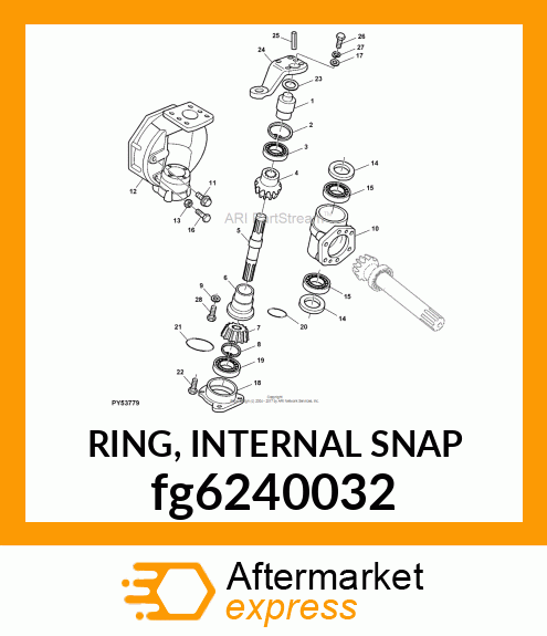 RING, INTERNAL SNAP fg6240032