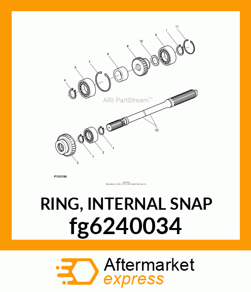 RING, INTERNAL SNAP fg6240034