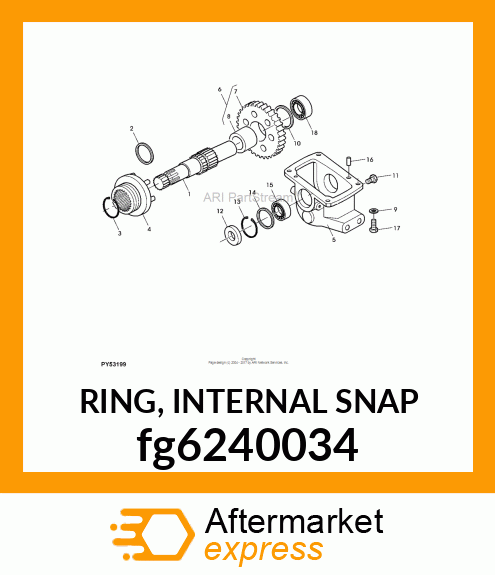 RING, INTERNAL SNAP fg6240034