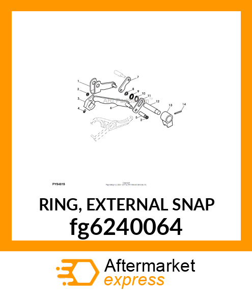 RING, EXTERNAL SNAP fg6240064