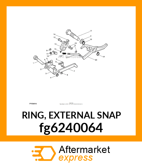 RING, EXTERNAL SNAP fg6240064