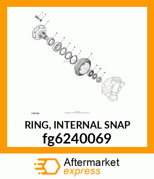 RING, INTERNAL SNAP fg6240069