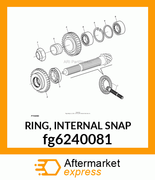 RING, INTERNAL SNAP fg6240081