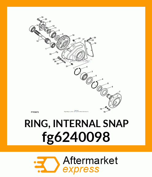 RING, INTERNAL SNAP fg6240098