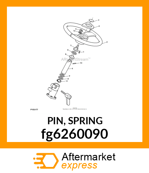 PIN, SPRING fg6260090