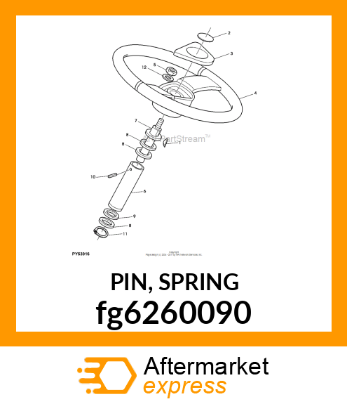 PIN, SPRING fg6260090