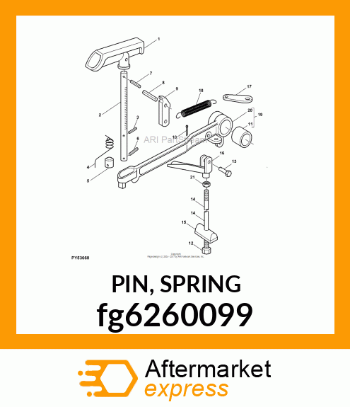 PIN, SPRING fg6260099