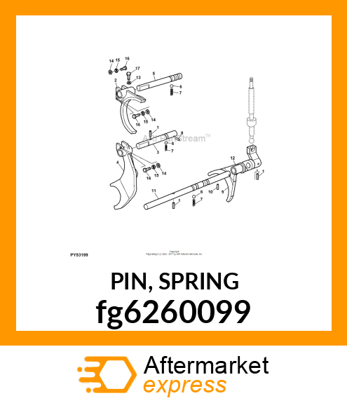 PIN, SPRING fg6260099