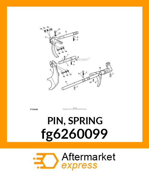 PIN, SPRING fg6260099