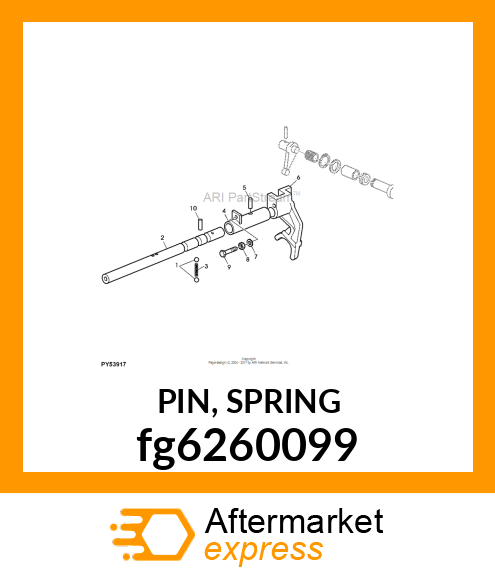 PIN, SPRING fg6260099