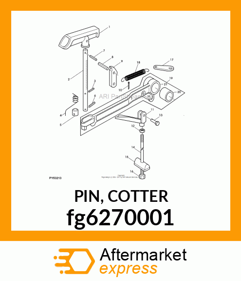 PIN, COTTER fg6270001