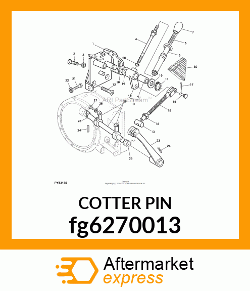 COTTER PIN fg6270013