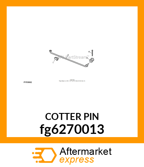 COTTER PIN fg6270013