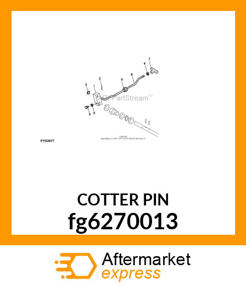 COTTER PIN fg6270013