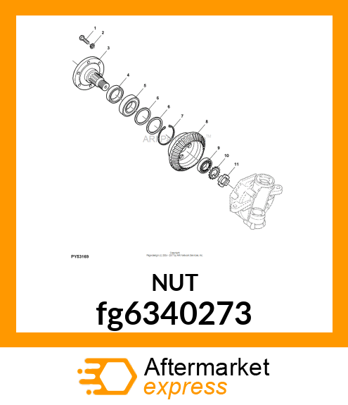 NUT fg6340273