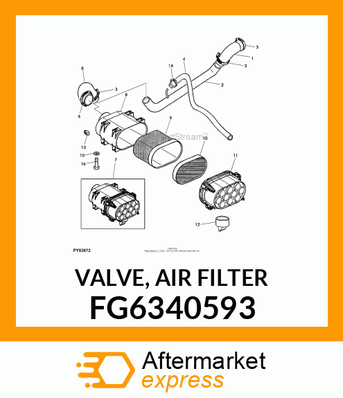 VALVE, AIR FILTER FG6340593