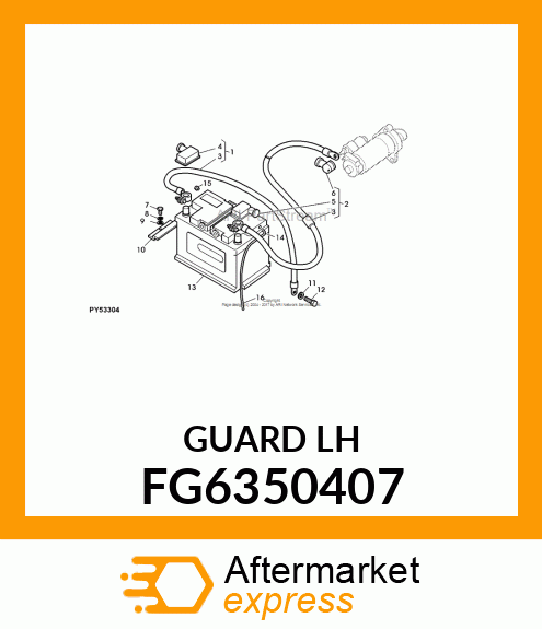 GUARD LH FG6350407