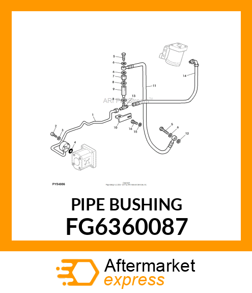 PIPE BUSHING FG6360087