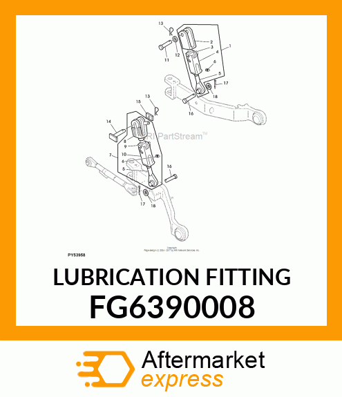 LUBRICATION FITTING FG6390008