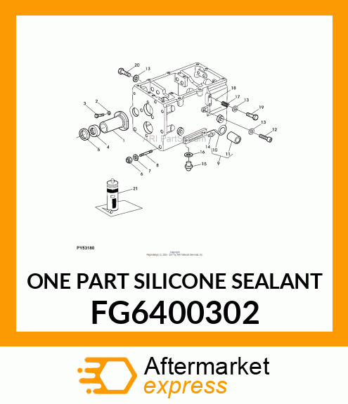 ONE PART SILICONE SEALANT FG6400302