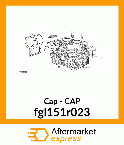 CAP fgl151r023