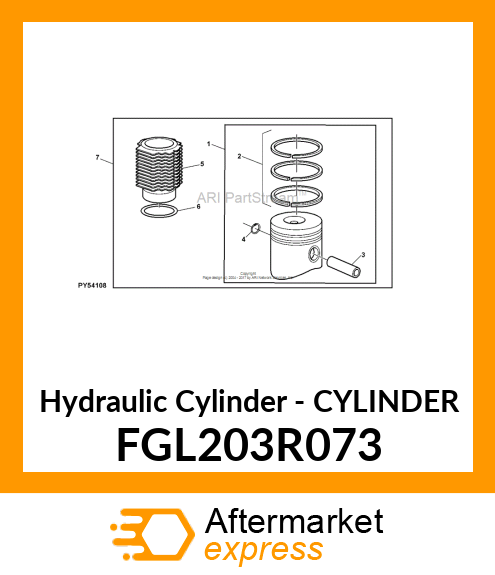 Hydraulic Cylinder FGL203R073