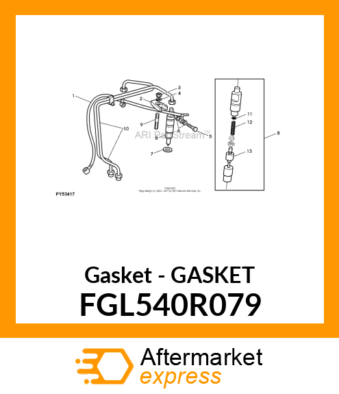 Gasket FGL540R079