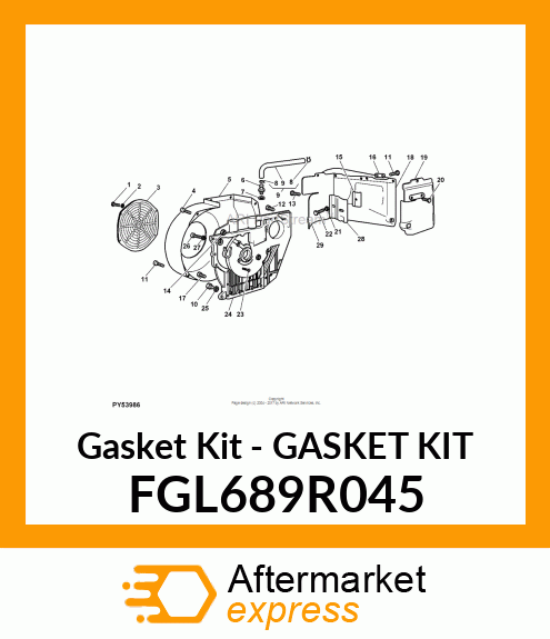 Gasket Kit FGL689R045