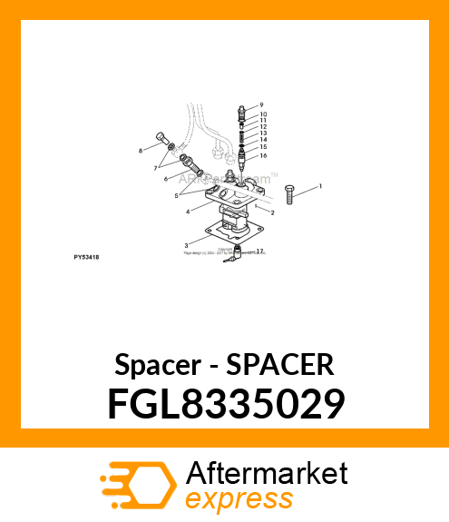 Spacer FGL8335029