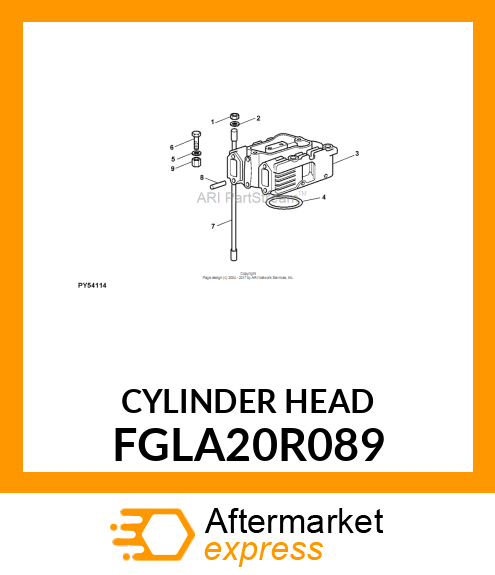 CYLINDER HEAD FGLA20R089