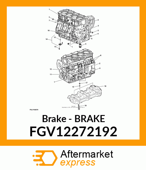 Brake - BRAKE FGV12272192