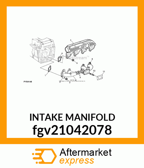 INTAKE MANIFOLD fgv21042078