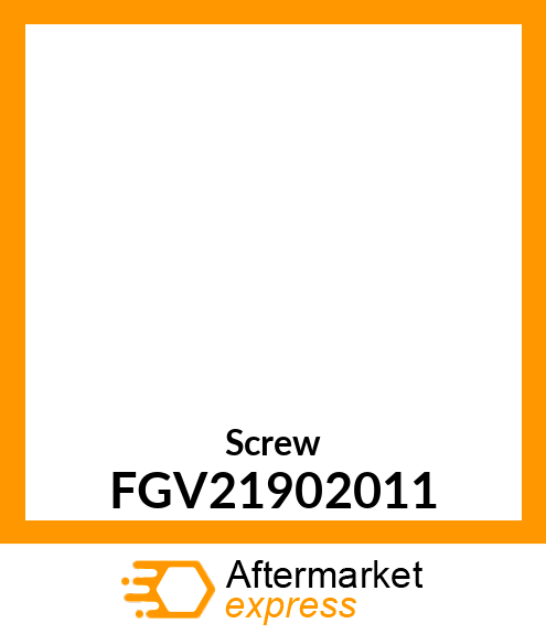 Screw FGV21902011