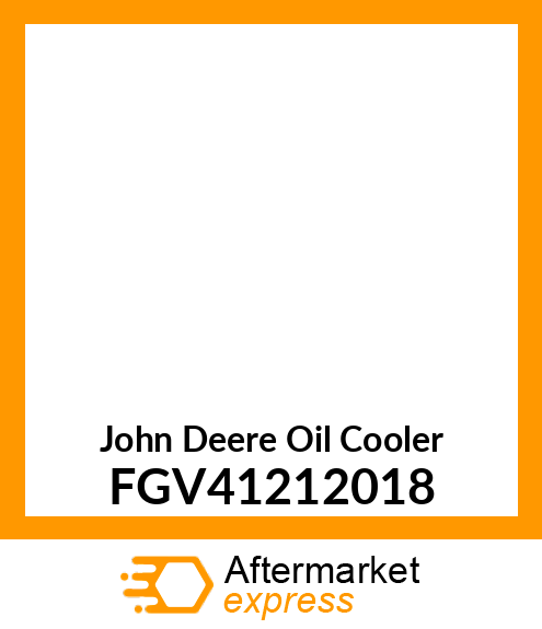 OIL COOLER FGV41212018