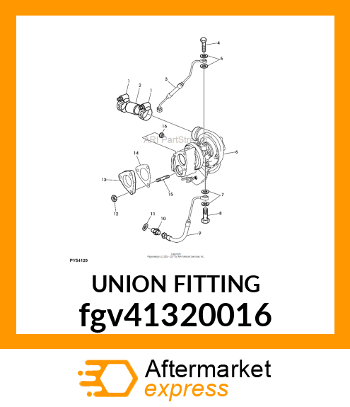 UNION FITTING fgv41320016