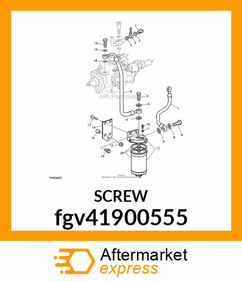 SCREW fgv41900555