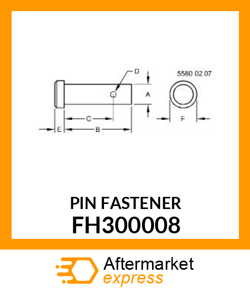 PIN FASTENER FH300008