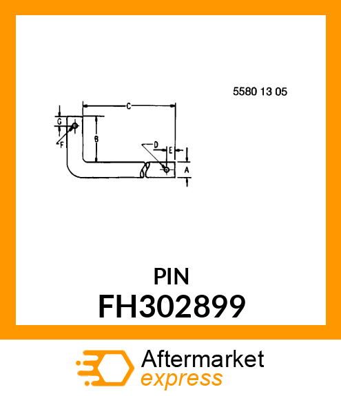 PIN *,JACKSTAND FH302899