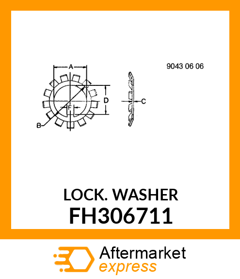 LOCK WASHER, FH306711