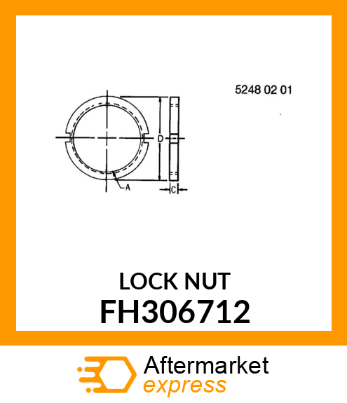 LOCK NUT FH306712