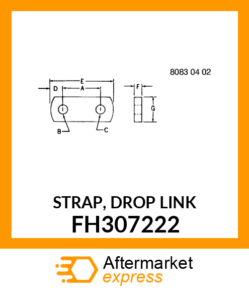 STRAP, DROP LINK FH307222