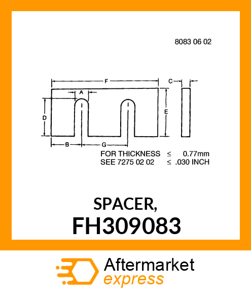 SPACER, FH309083
